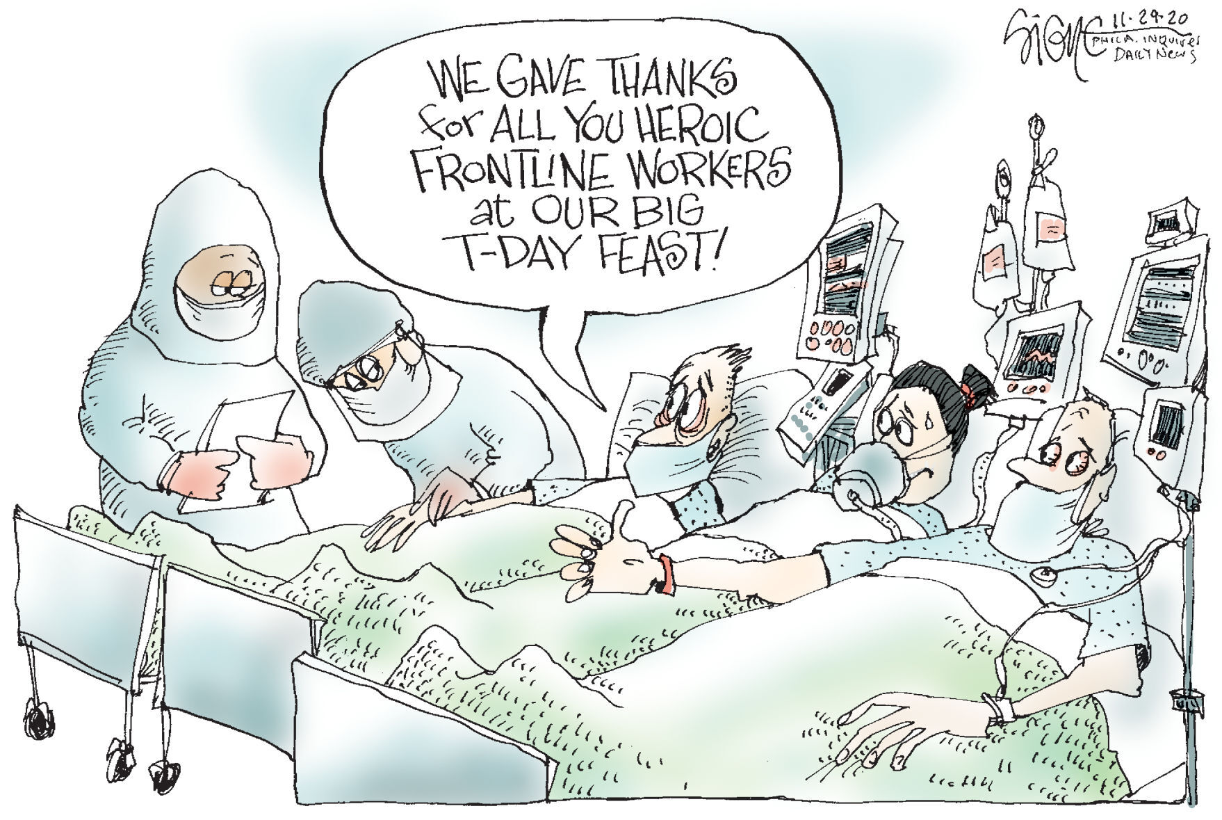 Signe Wilkinson cartoon